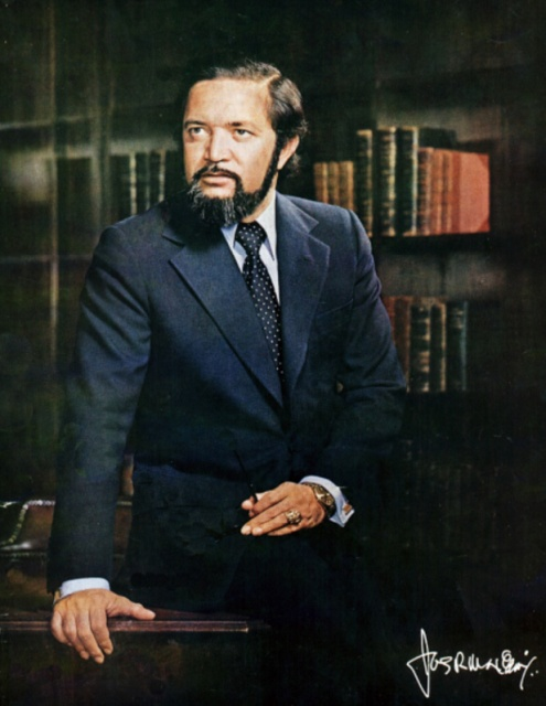 Джеймс Манчем, первый президент независимых Сейшел, 1976